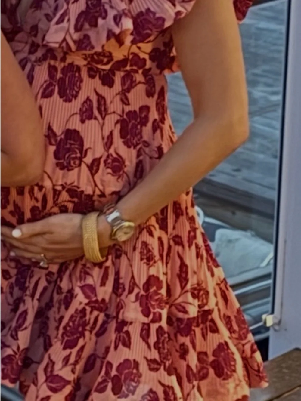 Zimmermann worn dress silhouette